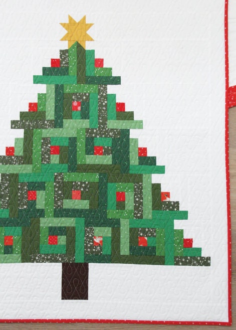 PATTERN MINI CHRISTMAS Tree Quilt   We Combine Shipping
