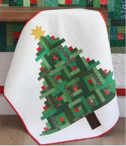 PATTERN MINI CHRISTMAS Tree Quilt   We Combine Shipping
