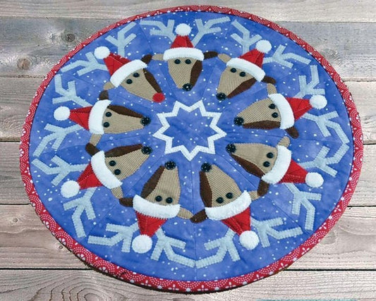PATTERN Rudolph & Co. MINI Tree Skirt Applique Quilting Pattern