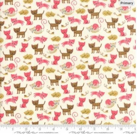 FABRIC Girls and Animals Pink FAT QUARTER Bundle Ours Exclusively