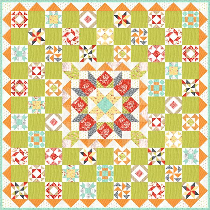 BOOK PATTERN Medallion Sampler Booklet by Fig Tree
