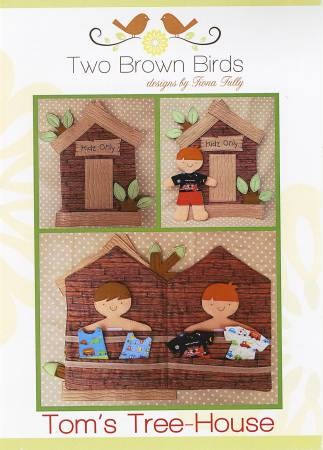 PATTERN TOMS TREE House Boys Fabric Dolls with Changeable Clothing