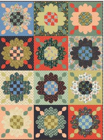 PATTERN ZINNIA SEEDS Quilt Pattern