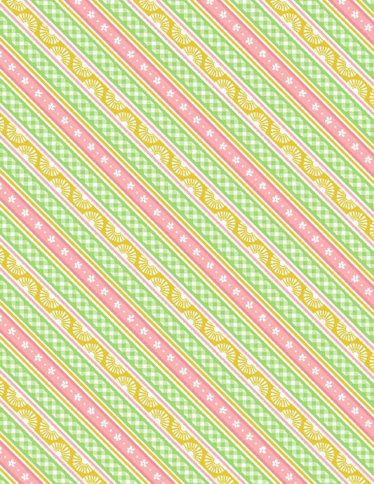FABRIC Spring Adventure Time by Wilmington Prints    We combine shipping