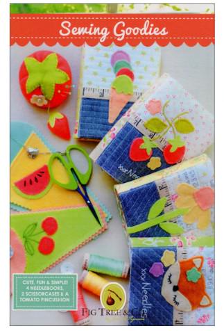 PATTERN Sewing Goodies needlebooks, scissor cases, tomato pincushion