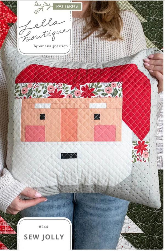 PATTERN Sew Jolly SANTA PILLOW