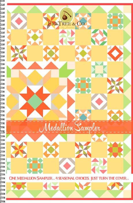 BOOK PATTERN Medallion Sampler Booklet by Fig Tree