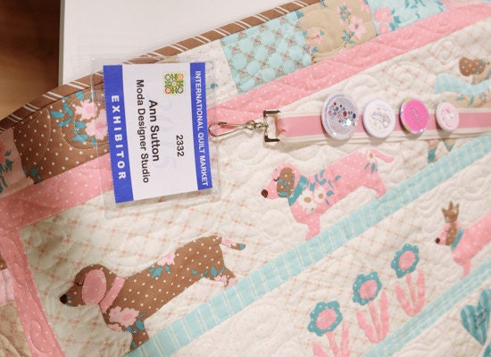 PATTERN DOXIE DOG Dachshund Weenie Dog Quilt