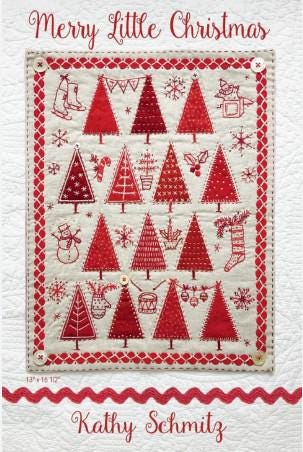 PATTERN Merry Little CHRISTMAS Tree Quilt Pattern