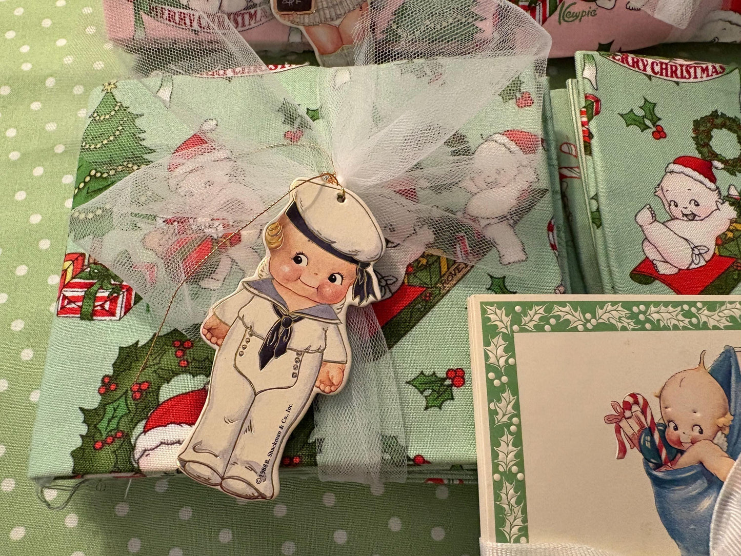 FABRIC KEWPIE Doll CHRISTMAS Fat Quarter Bundle Your Choice