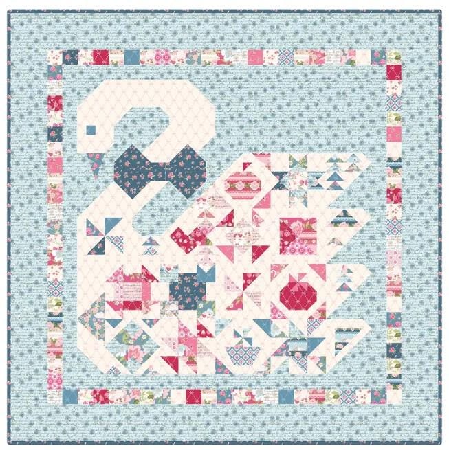 PATTERN SWAN SONG Quilt by Poppie Cotton