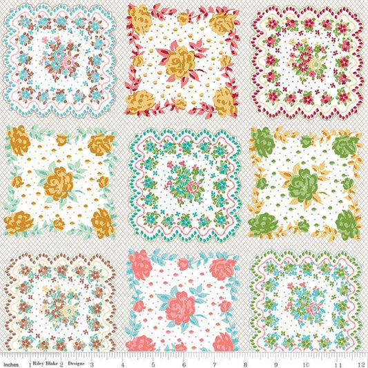 FABRIC GRANNY Chic Little HANDKERCHIEFS