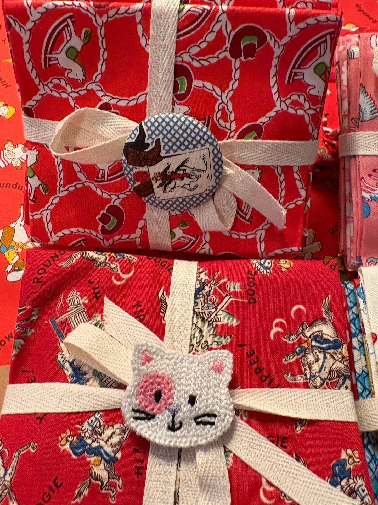 FABRIC Cowboy or Cowgirl Fat Quarter Bundle YOUR CHOICE Ours Exclusively