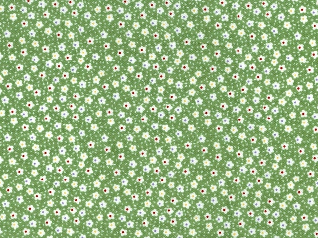 FAT QUARTER You Choose the Color Feedsack Style Tiny Prints Retro Attic Treasures