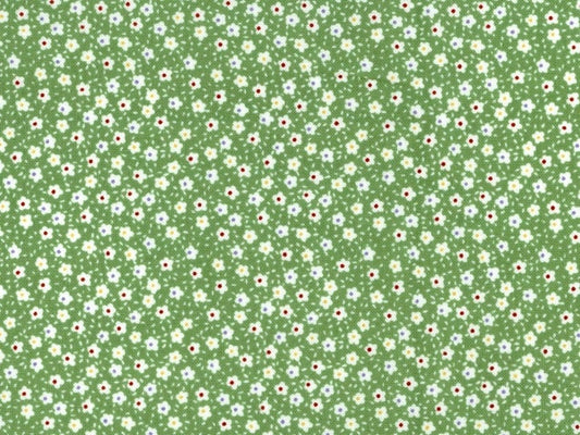 FAT QUARTER You Choose the Color Feedsack Style Tiny Prints Retro Attic Treasures
