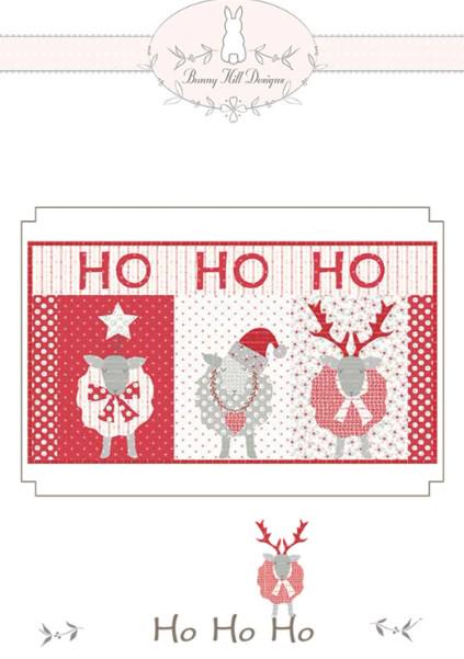 PATTERN CHRISTMAS Ho Ho Ho Wall Quilt