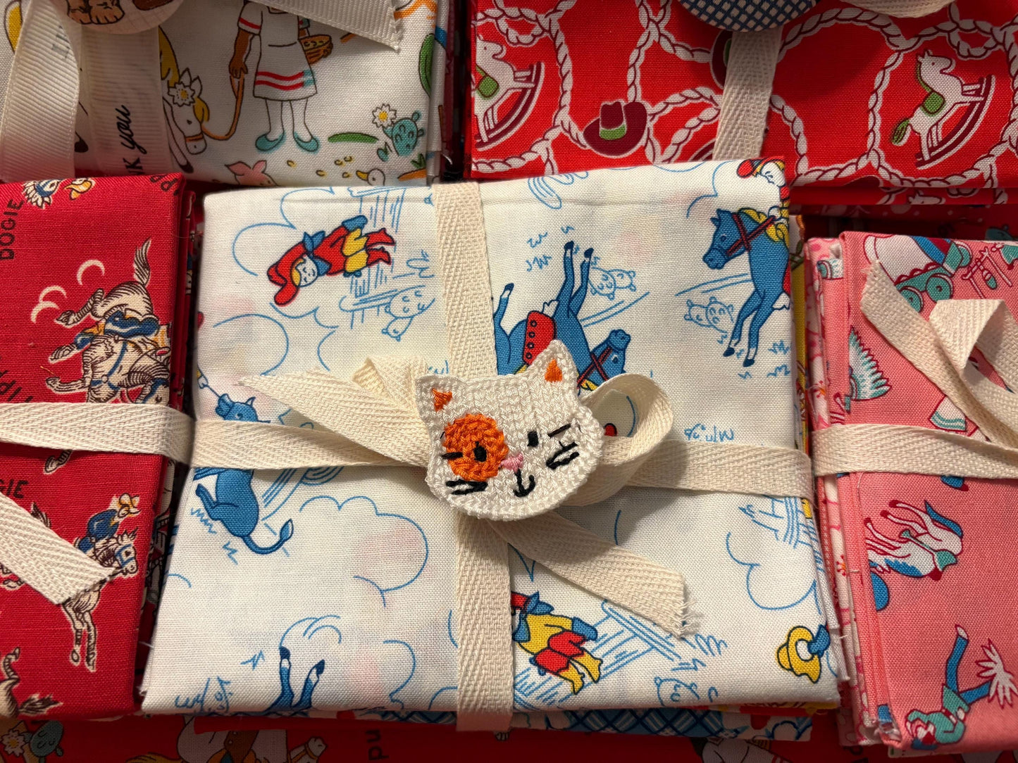 FABRIC Cowboy or Cowgirl Fat Quarter Bundle YOUR CHOICE Ours Exclusively