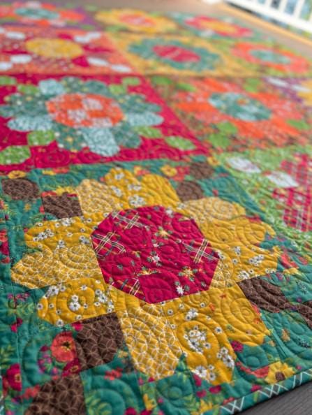 PATTERN ZINNIA SEEDS Quilt Pattern