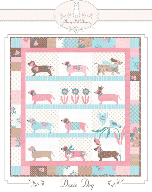 PATTERN DOXIE DOG Dachshund Weenie Dog Quilt