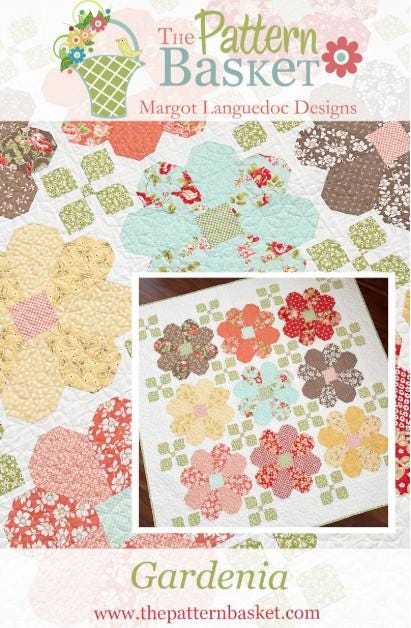 PATTERN Gardenia Quilt by The Pattern Basket