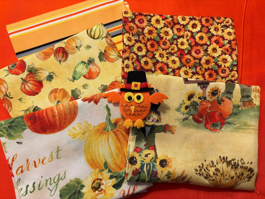 FABRIC FALL AUTUMN Fat Quarter Bundle Ours Exclusively