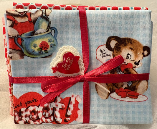 FABRIC VALENTINE FAT Quarter Bundle Ours Exclusively