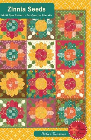 PATTERN ZINNIA SEEDS Quilt Pattern