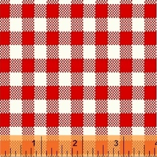 Your Choice of Color Fat Quarter FABRIC Feedsack style SUGAR SACK Ginghams by Windham reproduction