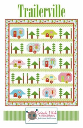 PATTERN TRAILERVILLE Trailer Quilt GLAMPING