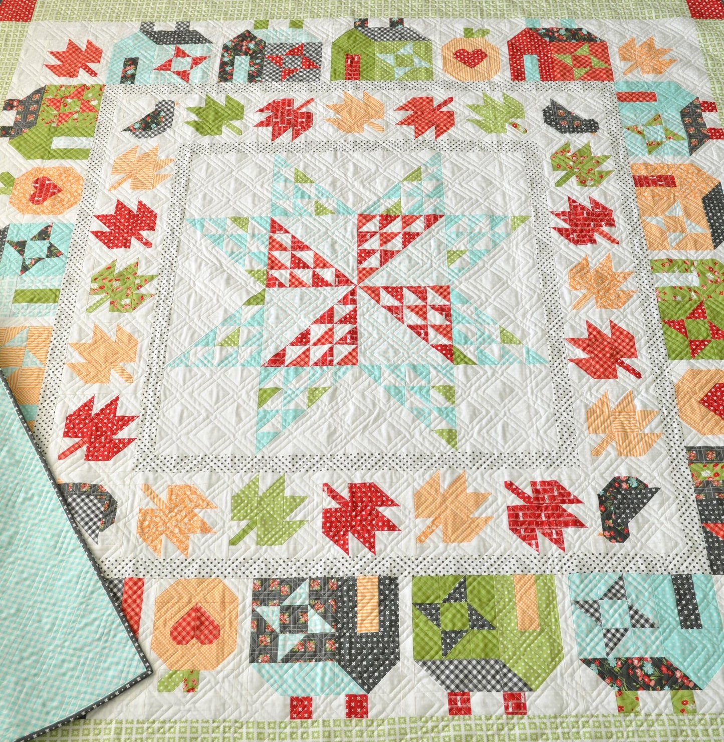 PATTERN AUTUMNVILLE Autumn Fall Village QUILT pattern