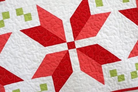 Clearance PATTERN CHRISTMAS Mini QUILT Fair Isle Quilt 2 Versions