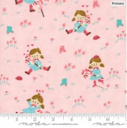 FABRIC Girls and Animals Pink FAT QUARTER Bundle Ours Exclusively
