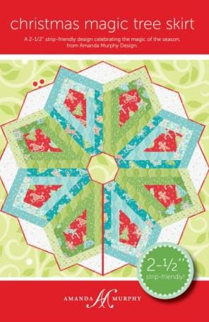 PATTERN CHRISTMAS Magic Tree Skirt Strip Friendly