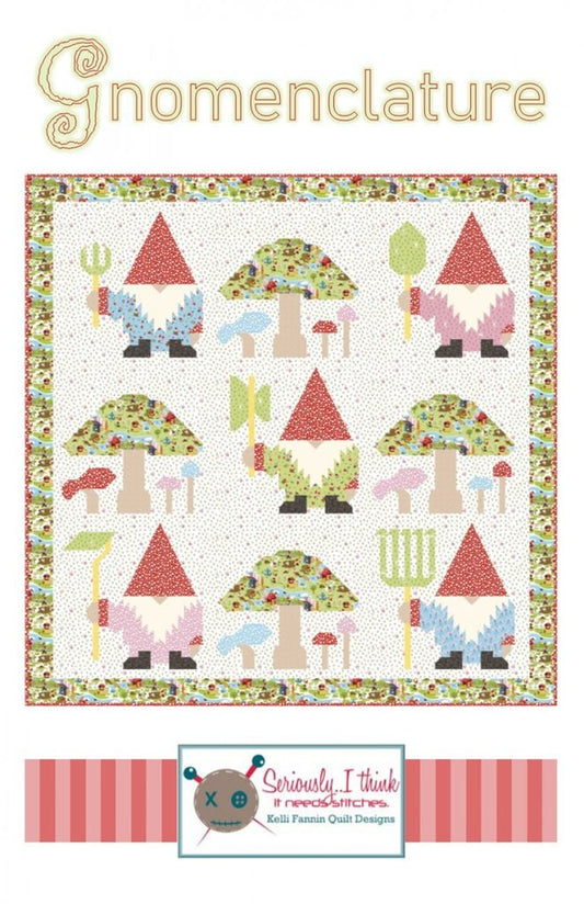 PATTERN GNOMENCLATURE GNOME Quilt pattern