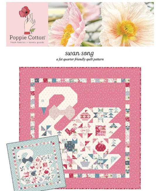 PATTERN SWAN SONG Quilt by Poppie Cotton