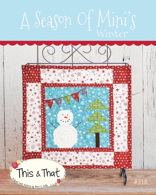 PATTERN WINTER CHRISTMAS A Season of Minis Mini Quilt