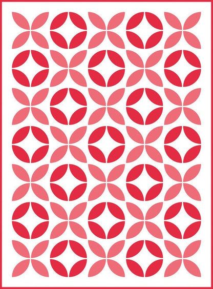 PATTERN Lovey Dovey XOXO Valentines Day Applique Quilt for February 3 sizes