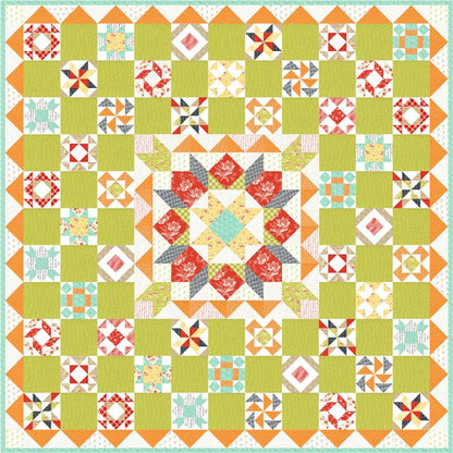 BOOK PATTERN Medallion Sampler Booklet by Fig Tree
