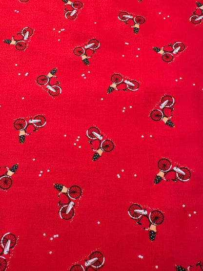 FABRIC All Red CHRISTMAS Fat Quarter Bundle Ours Exclusively