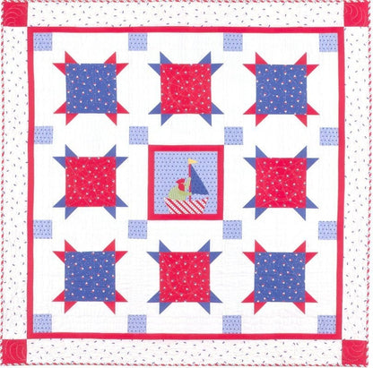 Clearance PATTERN SAIL AWAY Patriotic Summer Quilt