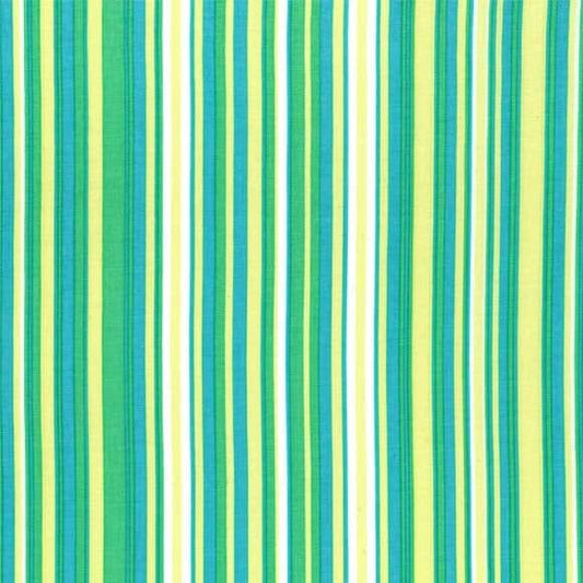 Clearance FABRIC SPRINGTIME STRIPES by Michael Miller 1/2 Yard