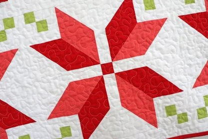 Clearance PATTERN CHRISTMAS Mini QUILT Fair Isle Quilt 2 Versions