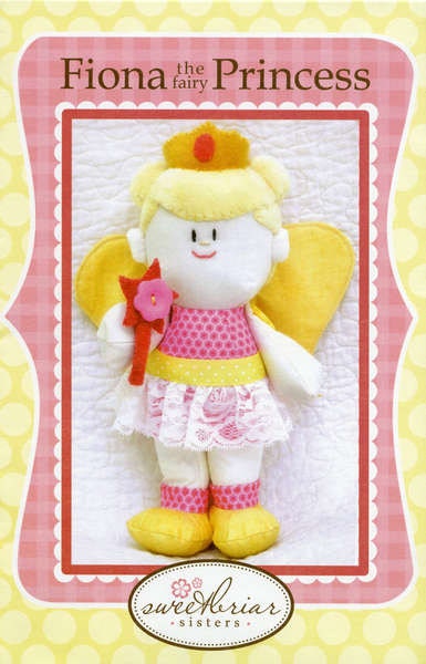 Clearance PATTERN Lil Girls FIONA the Fairy PRINCESS doll