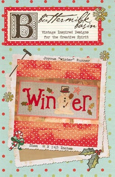 Clearance PATTERN Winter Snowman Christmas TABLE RUNNER